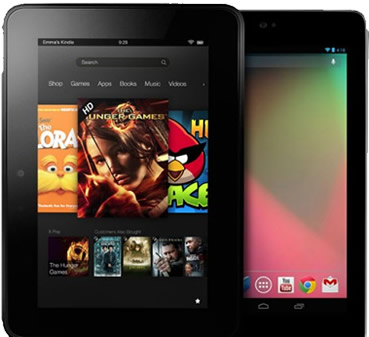 Kindle Fire HD vs Google Nexus 7
